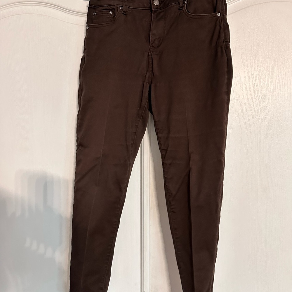 Needle & Thread Women's Skinny Jeans - Brown